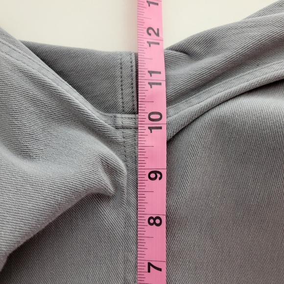 Spanx Jeanish High Waist Ankle Pull On Elastic Waist Stretch Jeggings Grey - Picture 11 of 13